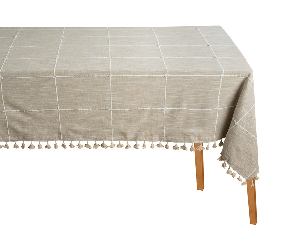 Tassel Tablecloth - Bohemian Tablecloth