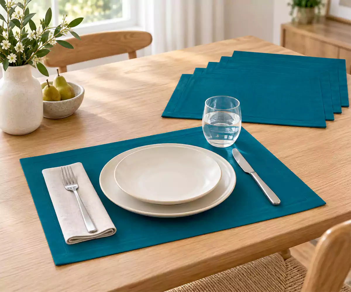 Teal Placemats