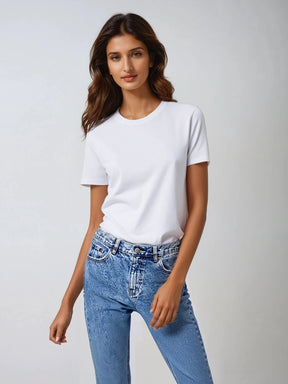 T Shirts for Women - White Tee - Black Tee - Bamboo T Shirts