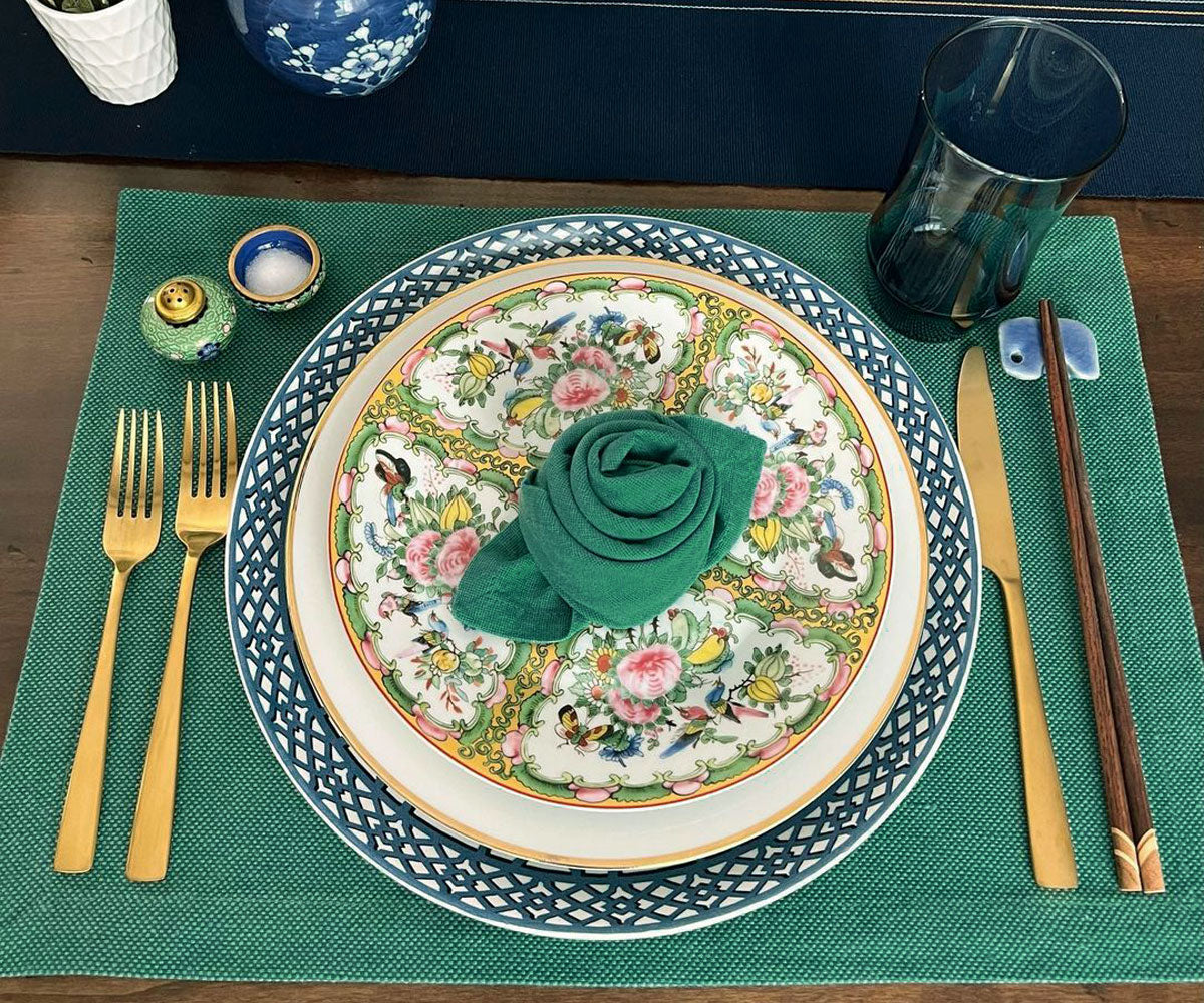 Elevate your dining experience with captivating blue, green, and outdoor placemats. Find the best options to create a stylish