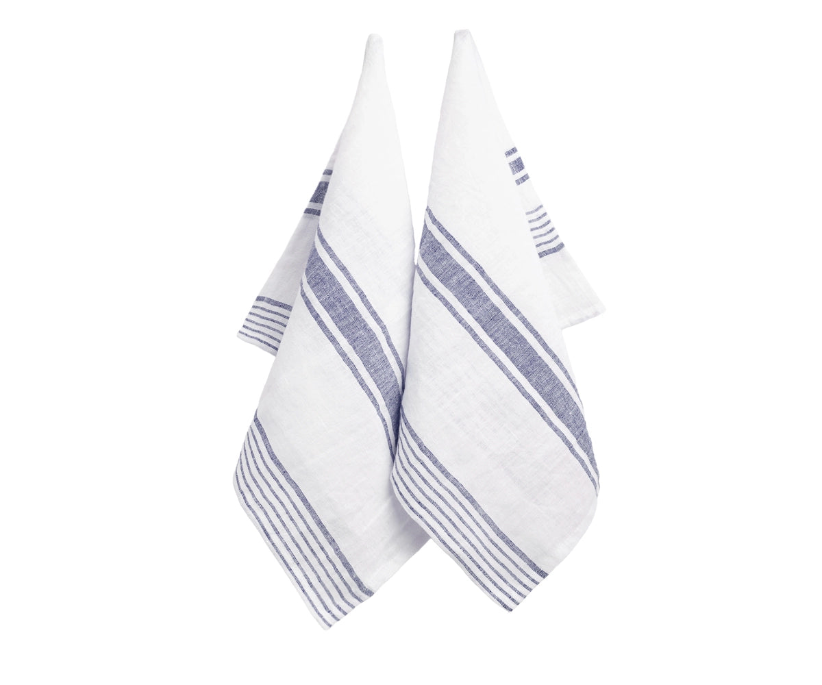 Elegant linen dish towels for weddings and special occasions 