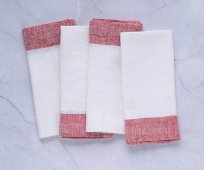 You can find a selection of cloth dinner napkins, including white and red cloth napkins. These cloth dinner napkins are perfect for adding a touch of elegance to your dining experience.