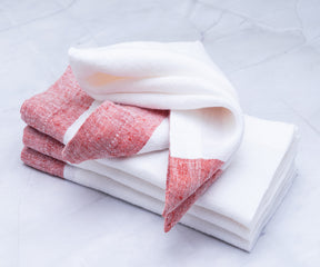 You can find a selection of cloth dinner napkins, including white and red cloth napkins. These cloth dinner napkins are perfect for adding a touch of elegance to your dining experience.