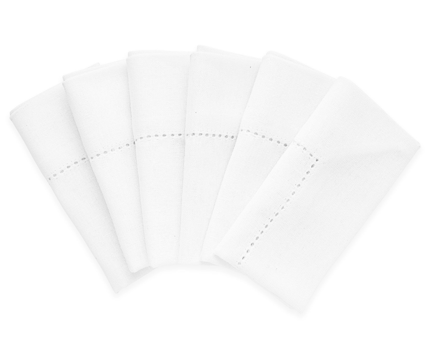 linen hemstitch napkins are adding a touch of refinement and sophistication to the overall design.