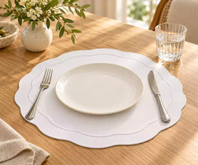 White Placemats