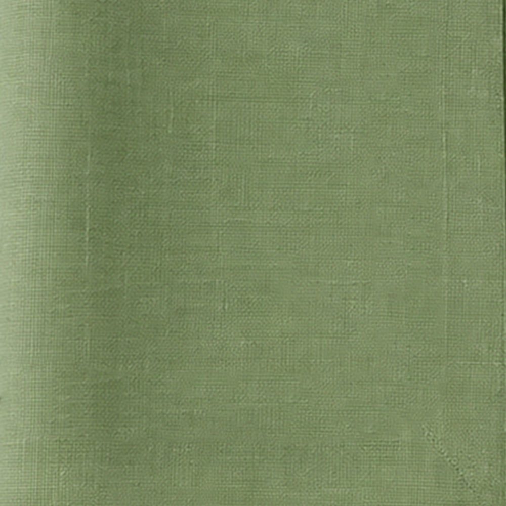 100% linen duvet cover in willow leaf green, soft breathable bedding for minimalist, coastal, and farmhouse bedroom décor.