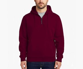Men’s Red Cotton Hoodie – breathable durable hoodie for everyday comfort and style