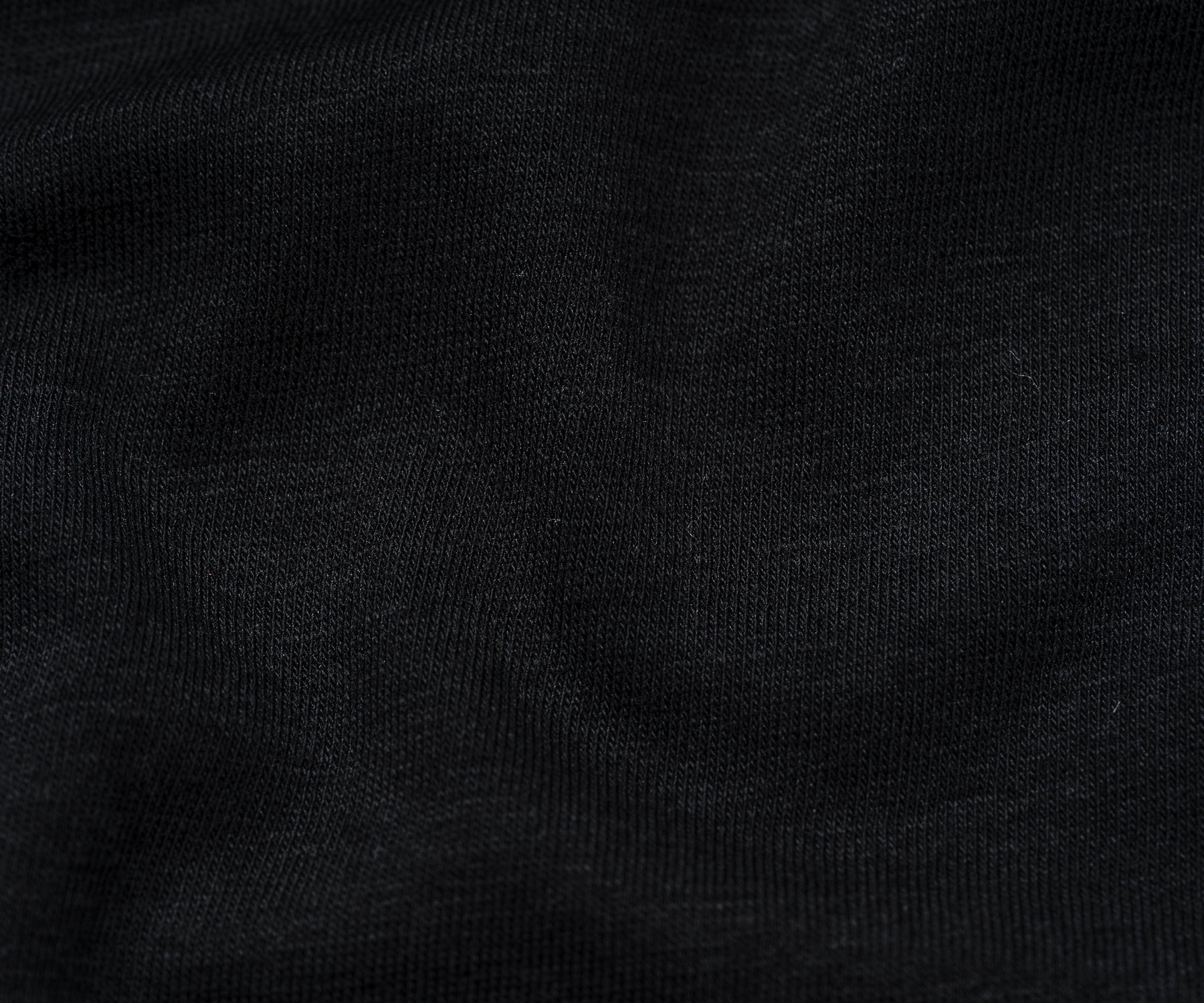 Classic bamboo fabric black T-shirt with a relaxed fit