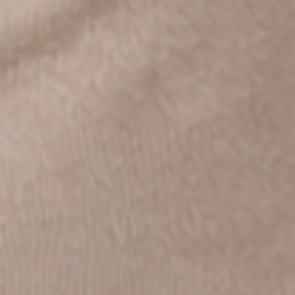 Fabric swatch showing taupe ribbed cotton material