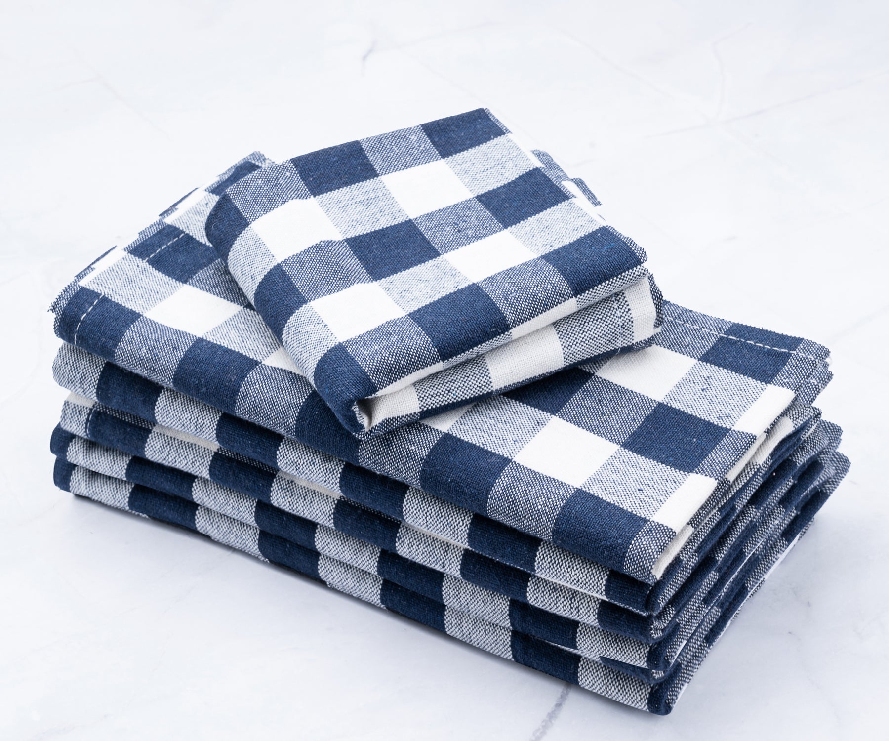 Set of cloth napkins, crafted with care to enhance your dining aesthetics.