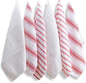 white cloth kitchen towels, red striped kitchen dish towels cotton, modern kitchen towels red and white.