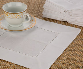 Custom White Cloth Napkins - Personalized Napkins