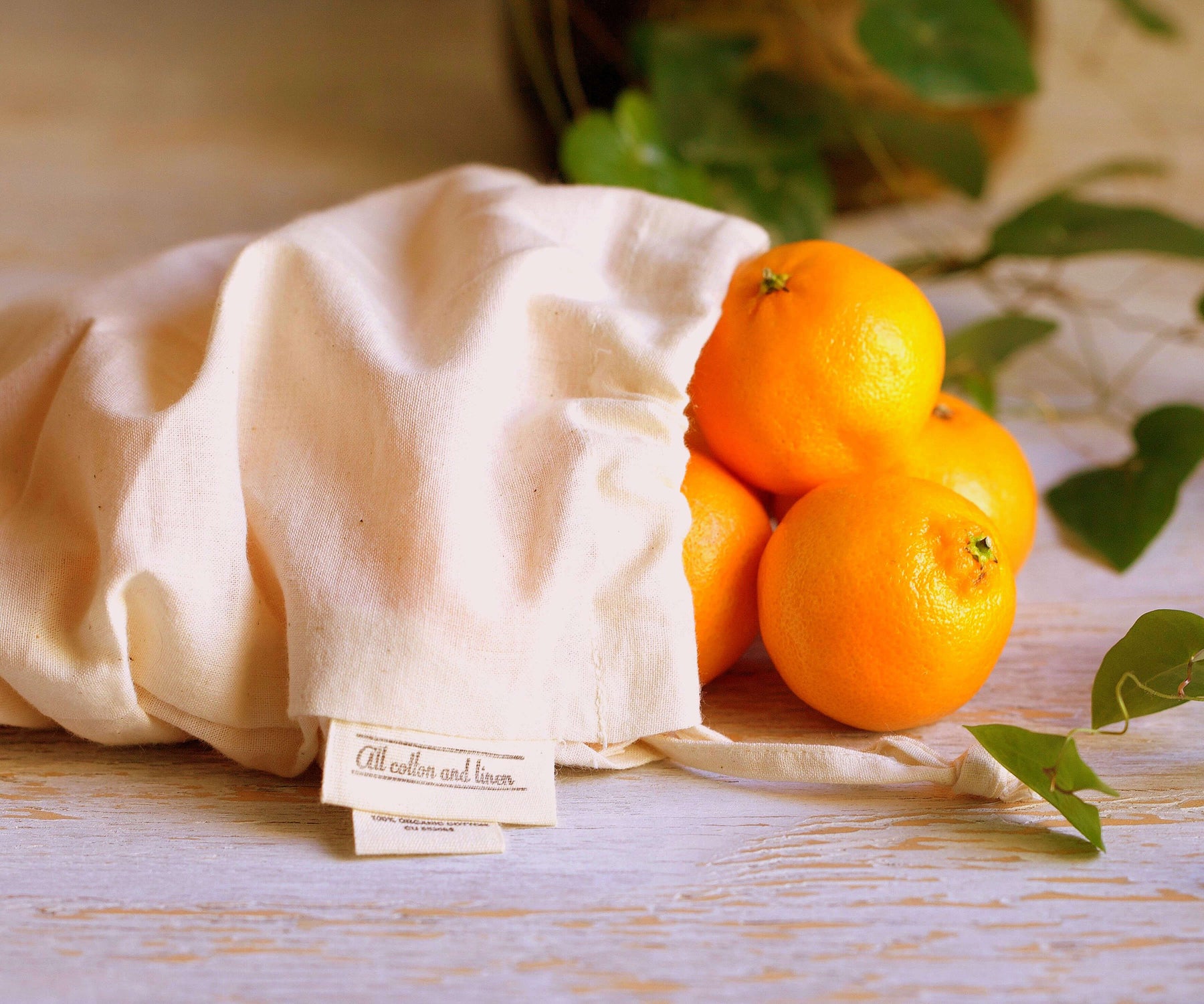 Make environmentally conscious choices by selecting muslin drawstring bags, cotton muslin bags, cotton mesh produce bags, and reusable cotton produce bags, to promote sustainability and reduce waste in packaging and storage practices.