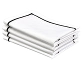 Custom Embroidery Wedding Cloth Napkins for Table Decor