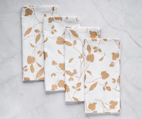 Custom Print Metallic Linen Napkins - Customized Napkins