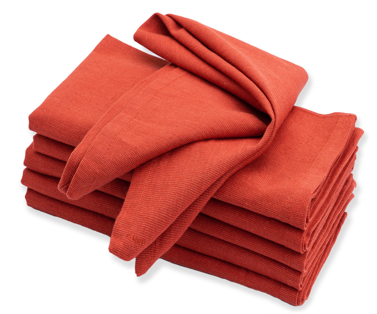 Cloth Napkin, Cloth Napkins, Napkins Cloth, Dinner Napkin, Dinner Napkin Folding, Brown Napkins, Orange Napkins.