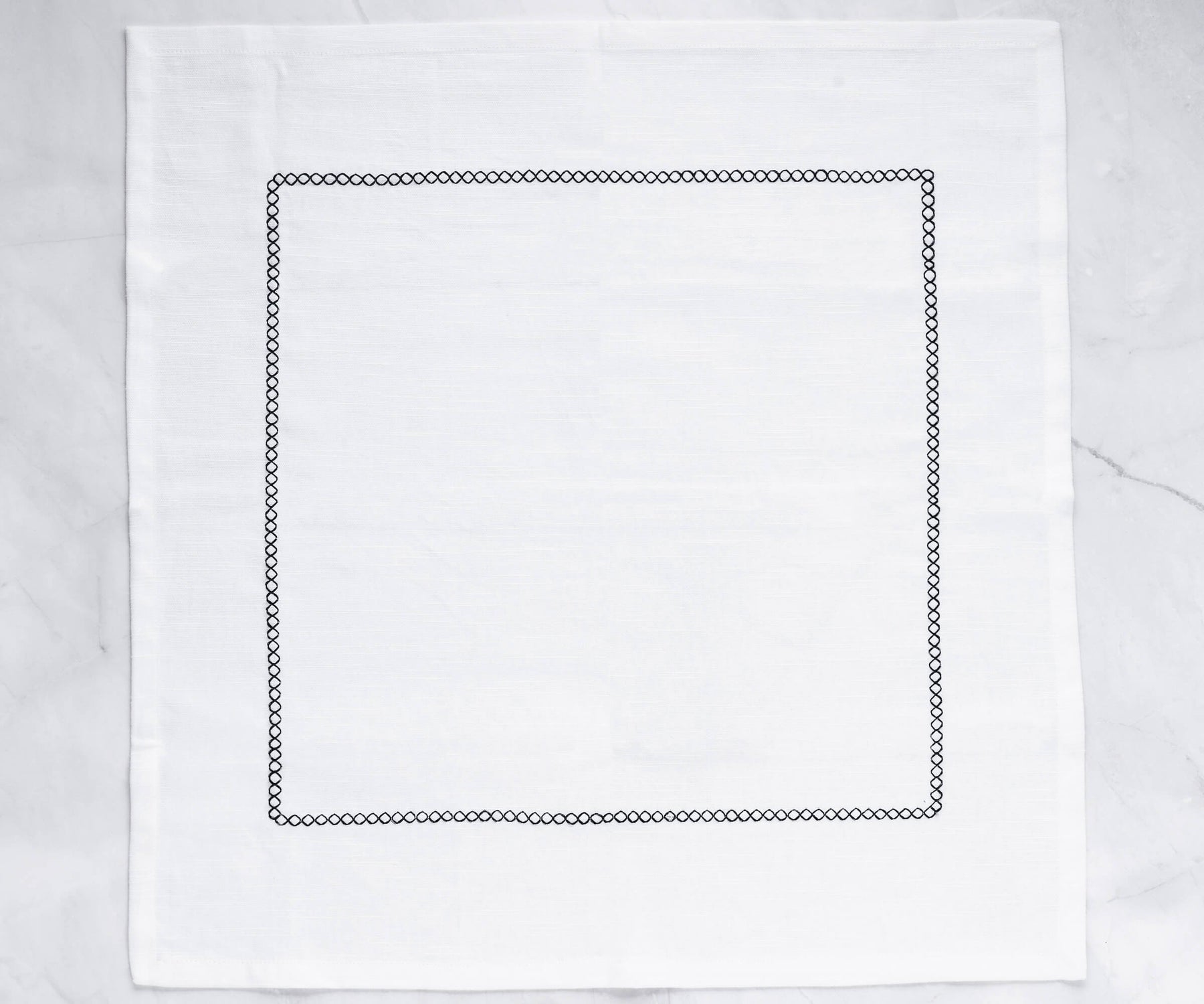 Napkins come in various sizes to suit different table settings and preferences.