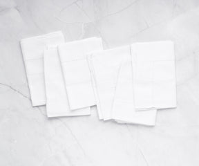 Custom White Cloth Napkins - Personalized Napkins