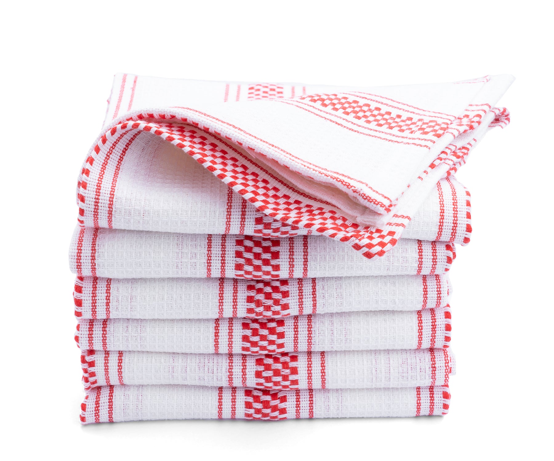 Washed Linen Gingham Tea Towel Set, Linen Kitchen Towels White Red Check.  Pure Dish Towel, Dishcloth. Christmas Gifts - Yahoo Shopping