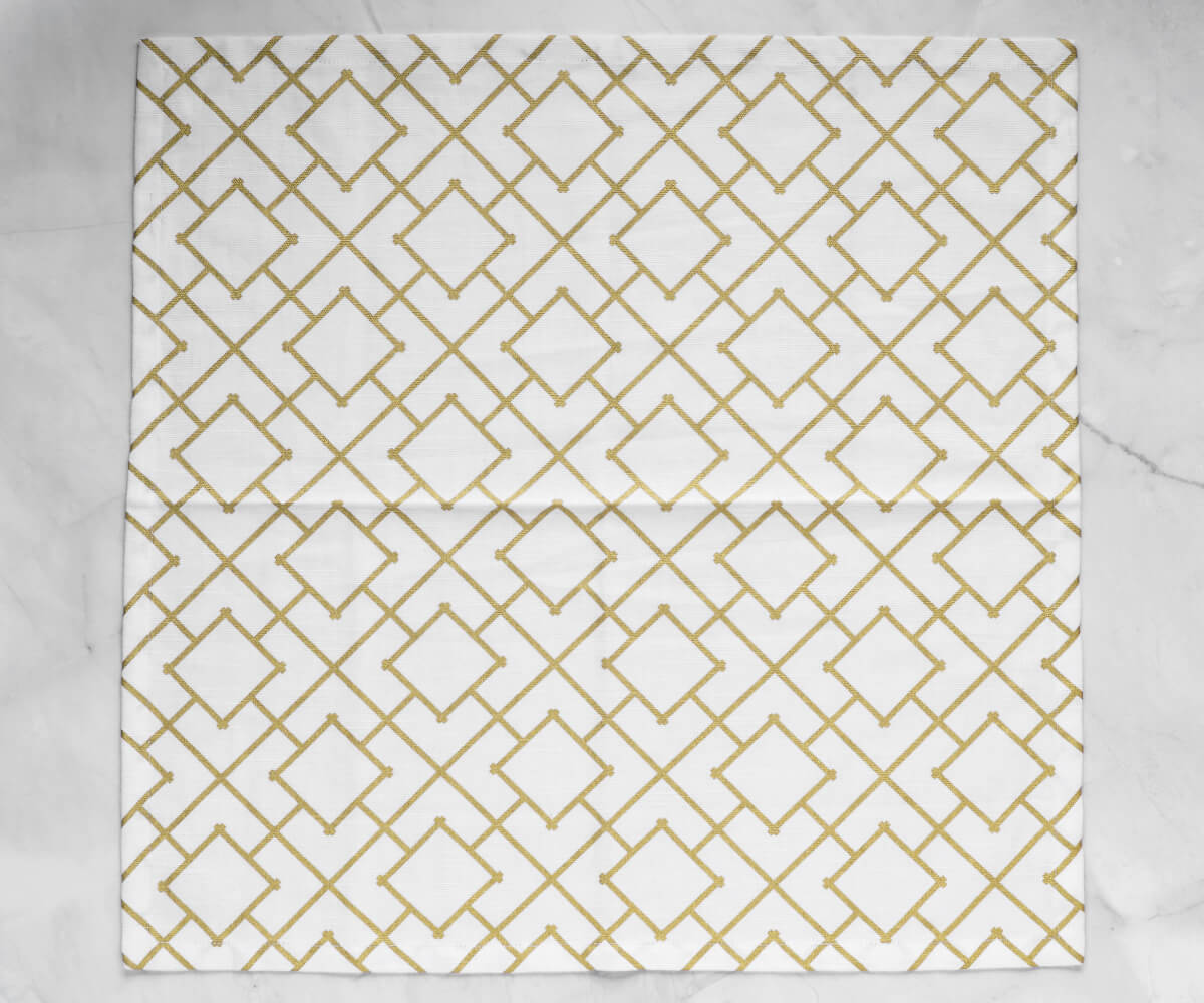 Gold napkins - cloth napkins Gold with size of  20 X 20" can be used as Metallic gold napkins