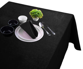 christmas tablecloth rectangle, fall tablecloth rectangle,  Black rectangle tablecloth