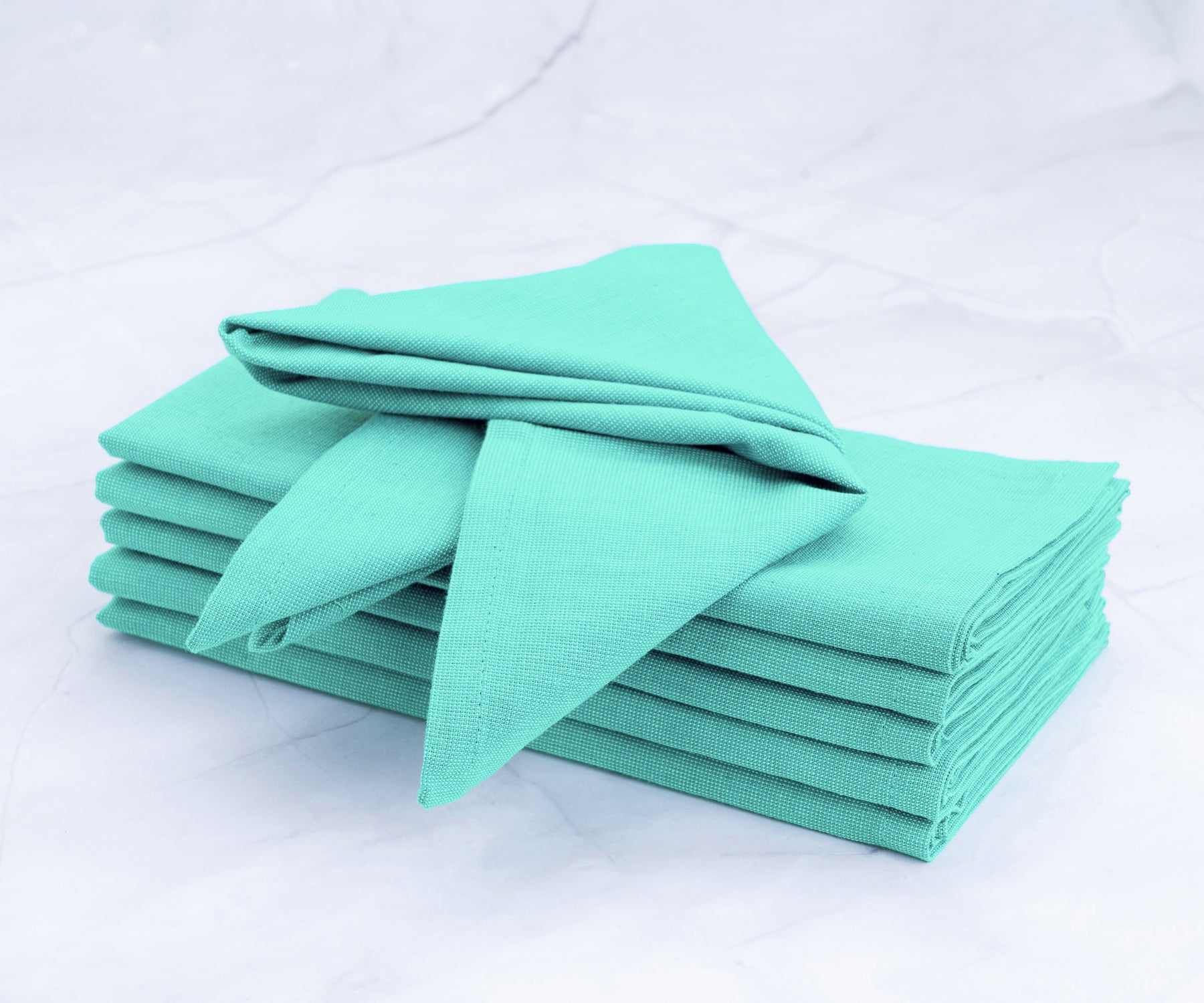 aqua cloth napkins, blue linen napkins, cotton napkins blue, dinner napkins cloth, white linen napkins, whtie cloth napkins