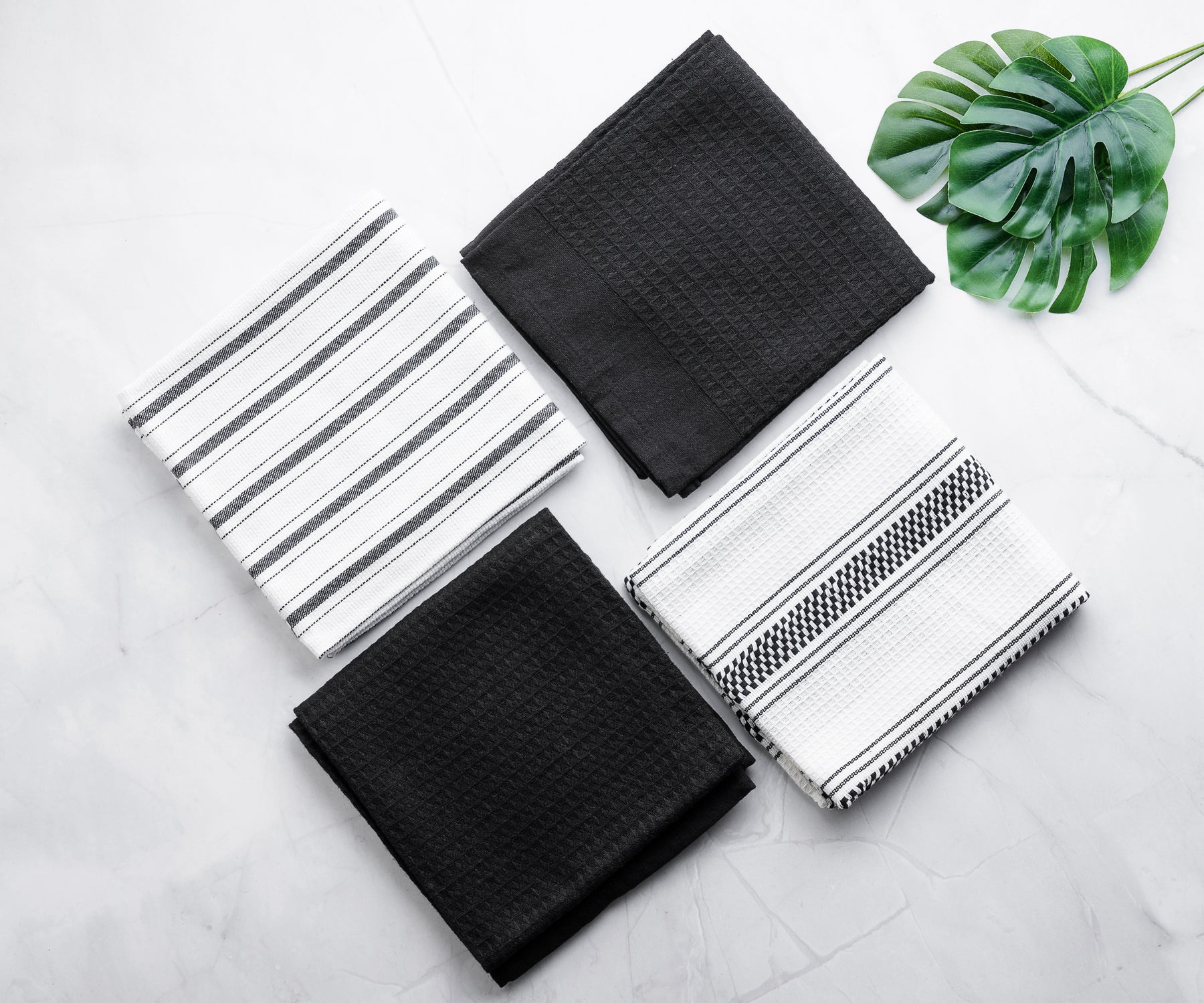 black cloth kitchen towels, black striped kitchen dish towels cotton, modern kitchen towels black and white.