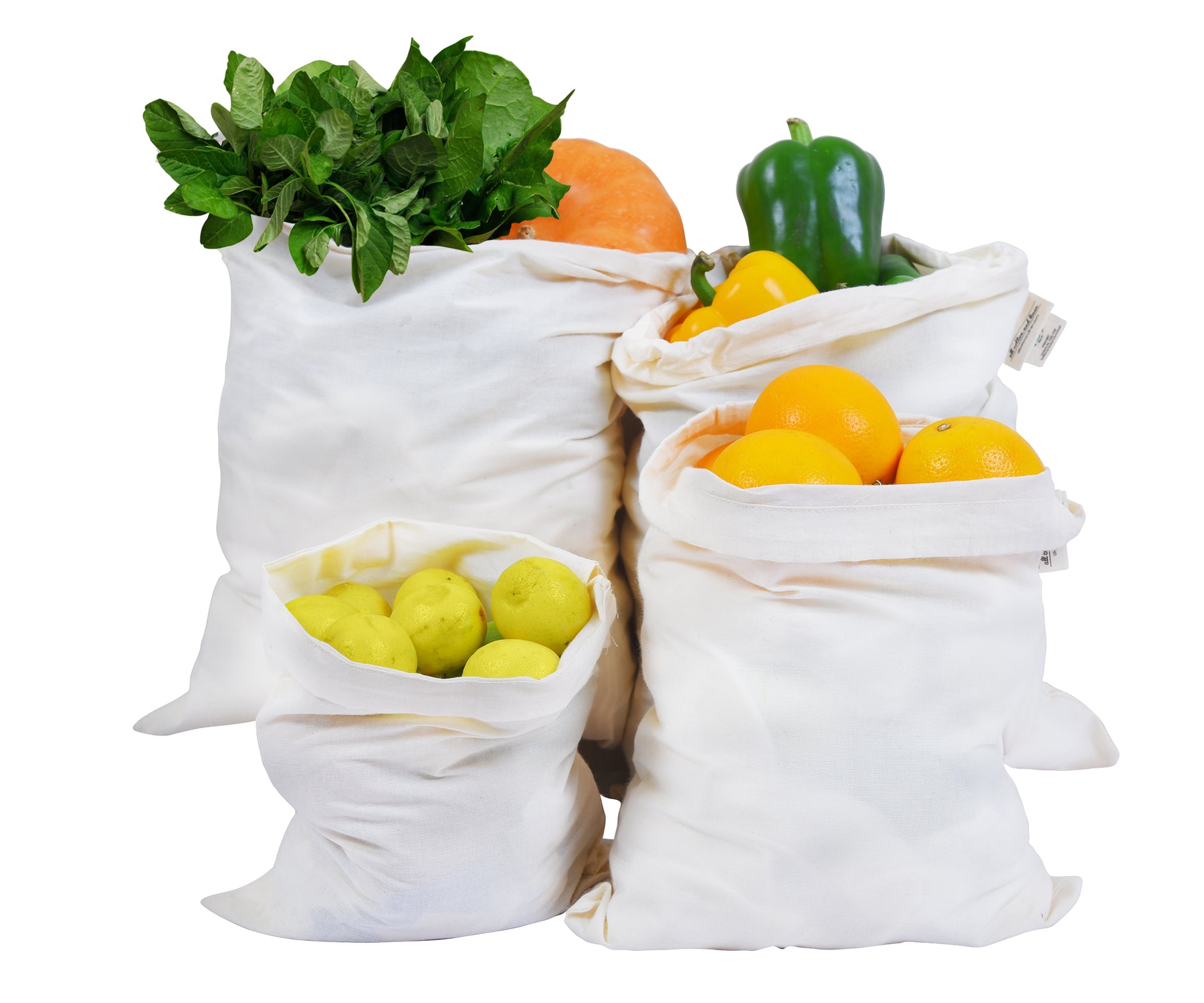 Make sustainable choices with muslin drawstring bags, cotton muslin bags, cotton mesh produce bags, and reusable cotton produce bags. These options prioritize environmentally friendly packaging and storage solutions, reducing waste and supporting a greener future.