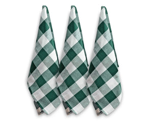 cotton hand towels, linen kitchen towels green and white plaid towels