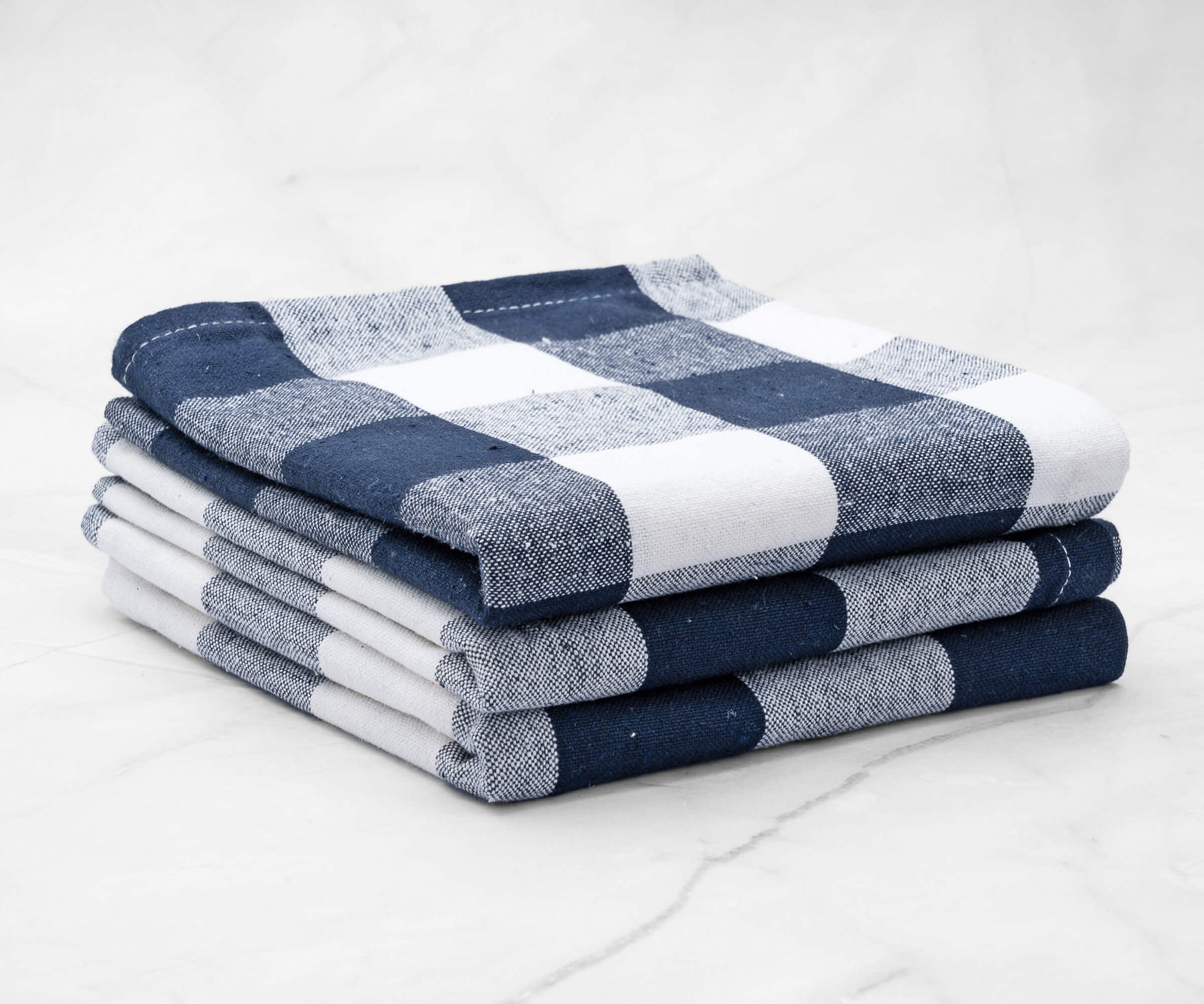 Durable Linen Tea Towel, Set of 4 Rustic Dish Towels, Thick Kitchen Towels,  Hand Towel Hostess Gift Kitchen Towels Dish Cloth, Tea Towel Set 