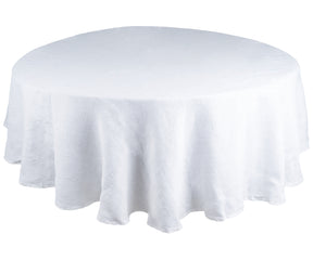 Explore the versatility of white tablecloths, including elegant options like white round tablecloths, to elevate your setting.