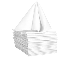 Custom White Cloth Napkins - Personalized Napkins