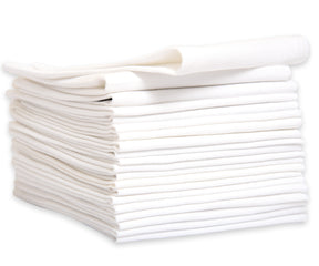 Custom White Cloth Napkins - Personalized Napkins