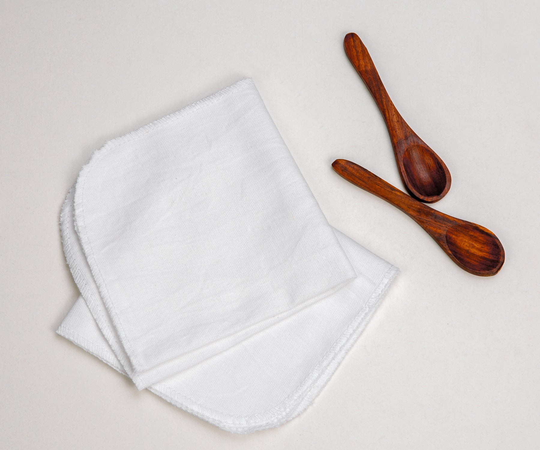 Custom White Cloth Napkins - Personalized Napkins