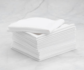White cloth napkins, kids cloth napkins, white dinner napkins, linen napkins, cloth napkins 