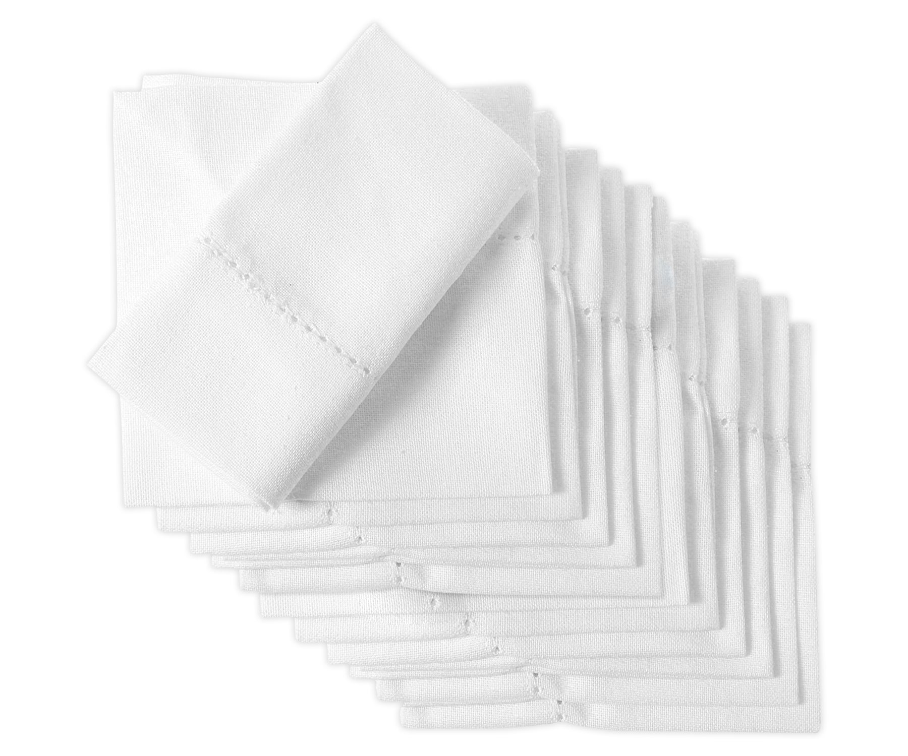 Custom White Cloth Napkins - Personalized Napkins