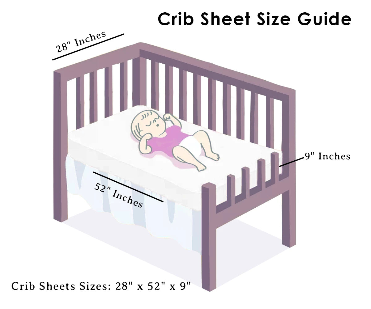 Fitted Crib Sheets crib fitted sheet size Baby Crib Sheets