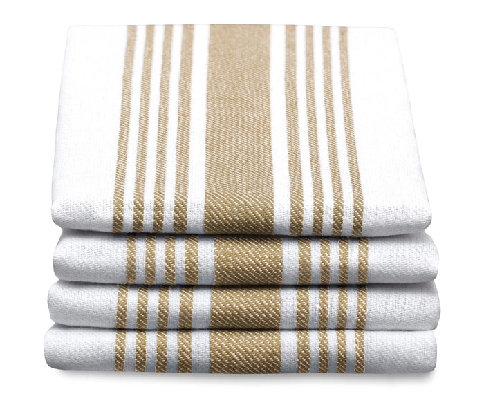 Beige Kitchen Towels | Cotton Tea Towels | All Cotton and Linen