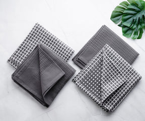 charcoal kitchen towels are  best dish towels for drying, easter hand towels, cotton tea towels