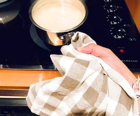 plaid hand towels cotton for kitchen, cloth kitchen towels cotton