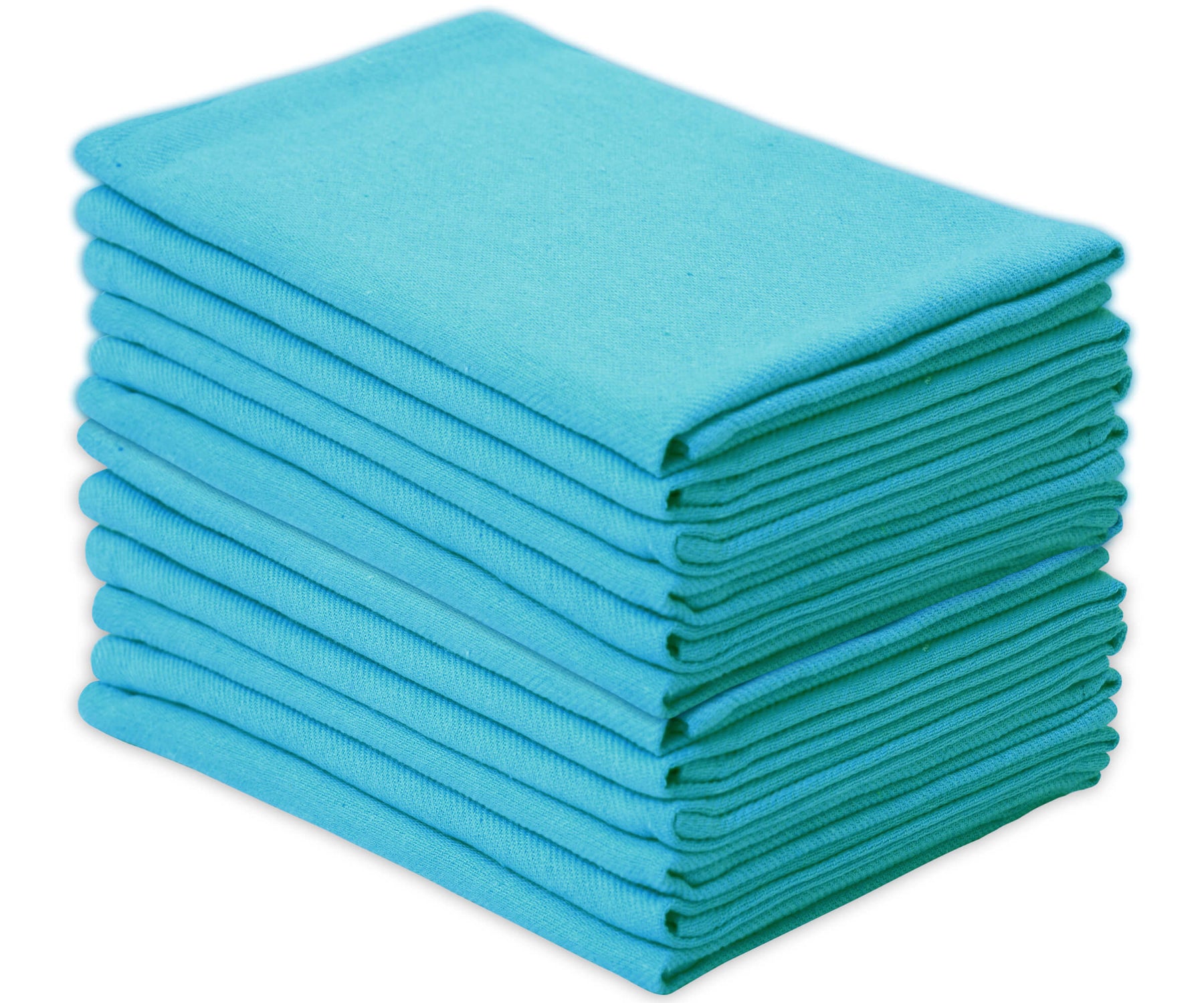 Cloth Napkins set of 6 are folded and arranged one above the other