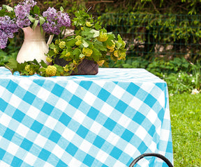 square tablecloth, small square tablecloth, tablecloth for square table, square table toppers, square table throw, 52-inch square tablecloth