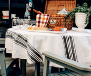 Round tablecloth | All cotton and linen 
