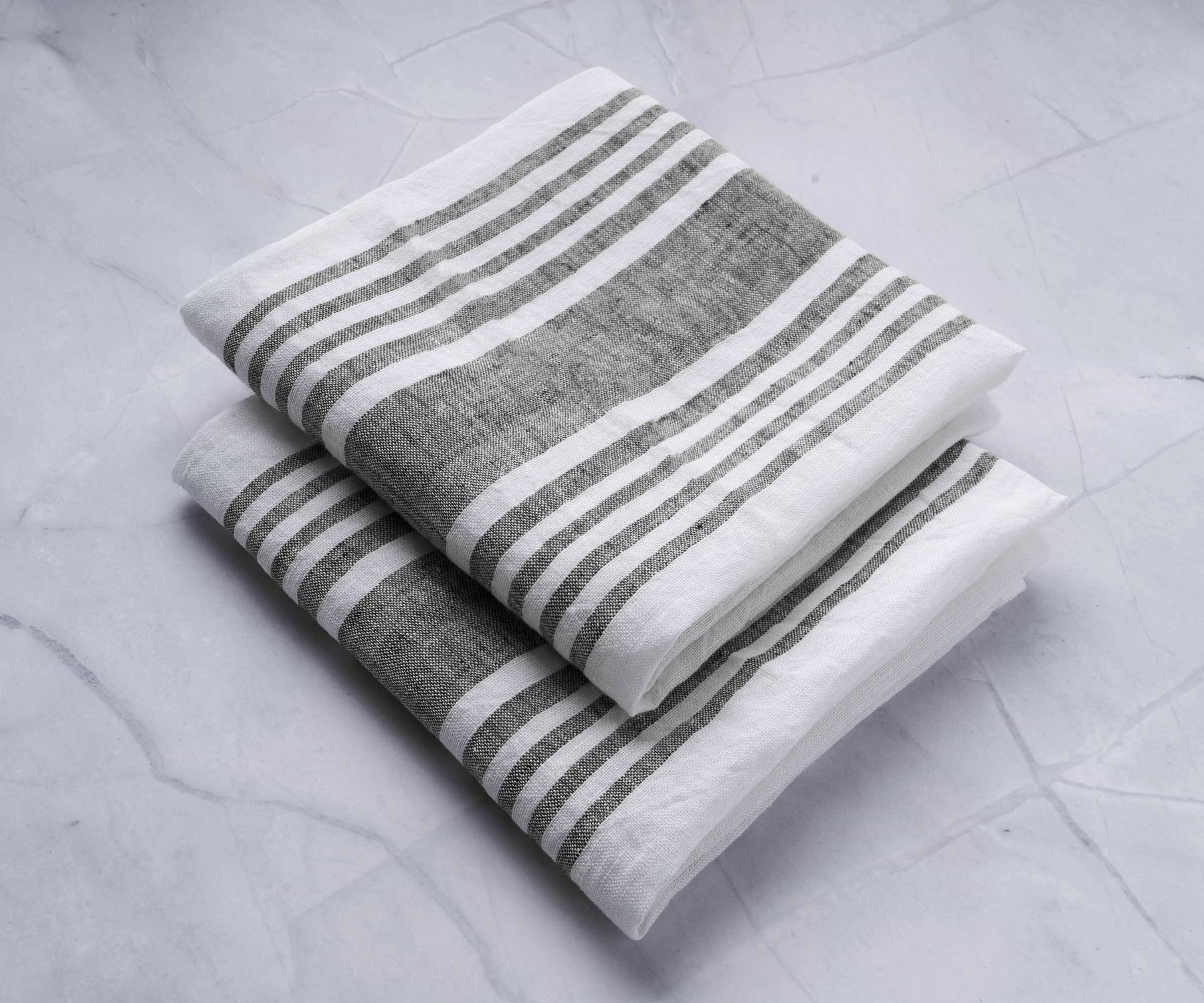 Enhance your kitchen with the timeless charm and practicality of linen kitchen towels and dish towels, combining style and functionality effortlessly.