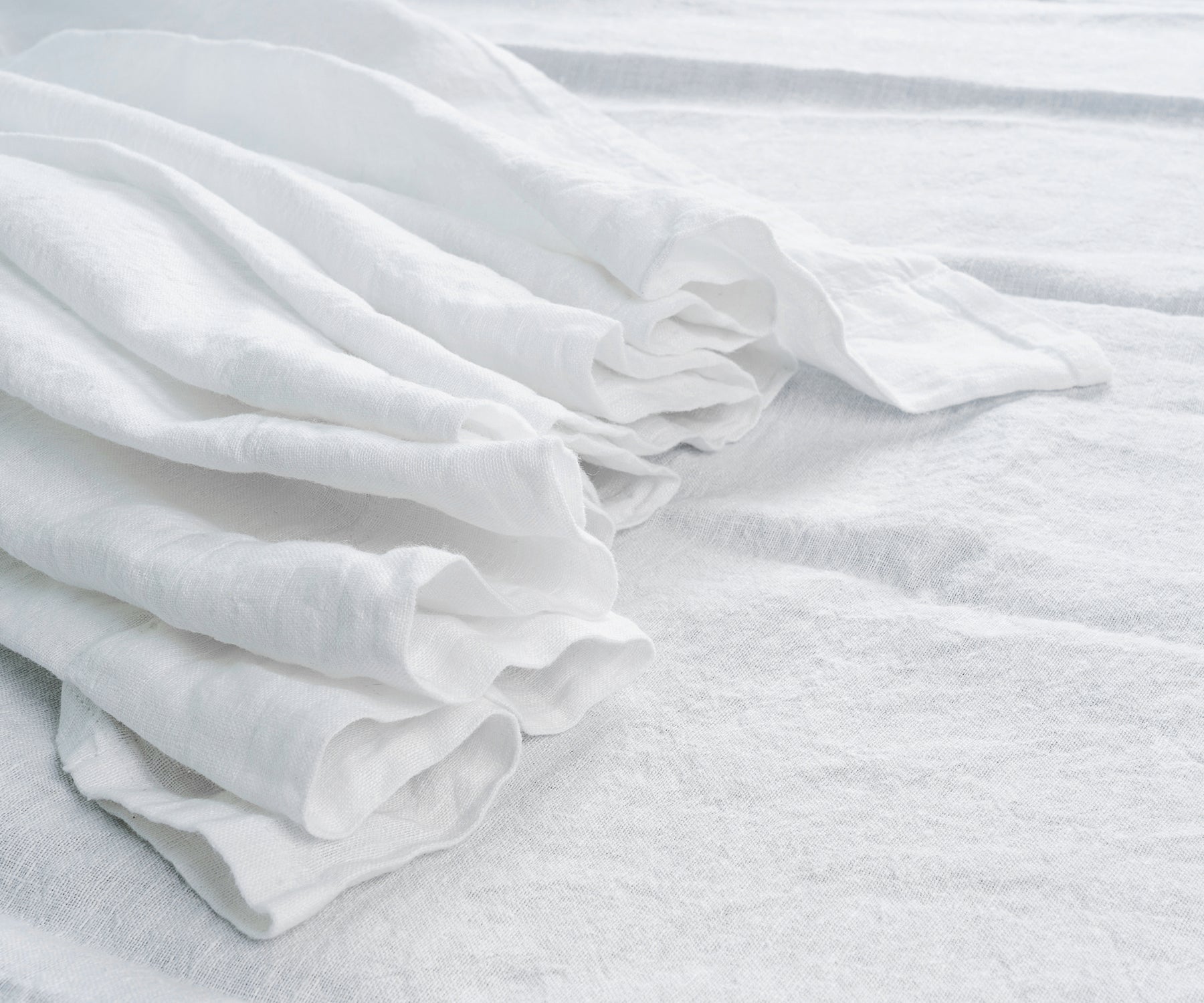 White linen curtain panel 63x96 inches, natural flax fabric, airy minimalist decor