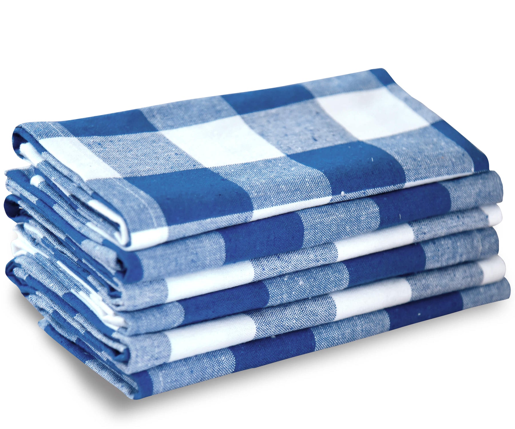 Embrace versatility with blue napkins, easily adapting to casual or formal table settings.