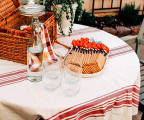 Round tablecloths are versatile and come in various sizes to suit your specific needs.