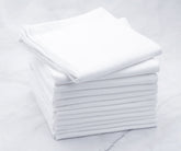 The high-quality flour sack dish towel is displayed flat with smooth edges and a soft texture.