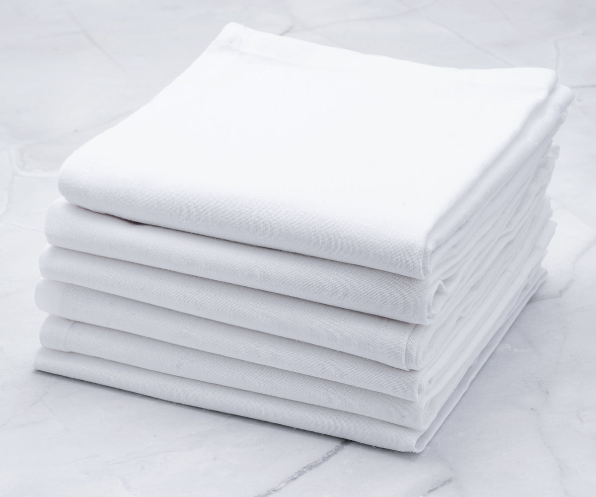 Large and versatile organic flour sack towels for cooking