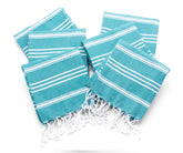 teal dish towels, teal kitchen towels, kitchen towels with hanging loop, dish towels and dish cloths set, easter dish towels set, cotton dish towels